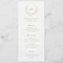 Search for gold menus Elegant
