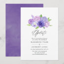 Search for change the date invitations Purple