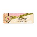 Search for pink leopard return address labels Cheetah