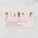 Search for dog grooming appointment cards Groomer