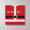 Search for santa claus canvas prints Red