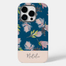 Search for navy and pink iphone cases Watercolor