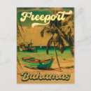 Search for vintage bahamas postcards Palm tree