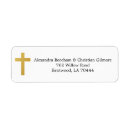 Search for catholic return address labels Modern