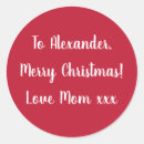 Search for red text template stickers Modern