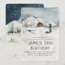 Search for snowboard birthday invitations Mountain