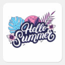 Search for tropical plant stickers Summer