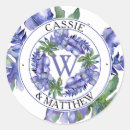 Search for purple and green stickers Bride