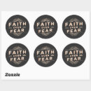 Search for fearless stickers Faith