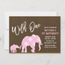 Search for elephant birthday invitations Zoo