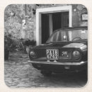 Search for vintage car coasters Black and white