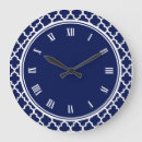 Search for dark navy blue clocks Trendy