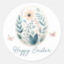 Search for happy easter egg stickers Floral