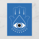 Search for hamsa postcards Blue