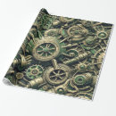 Search for industrial wrapping paper Steampunk
