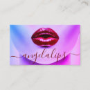Search for lip gloss business cards Lips