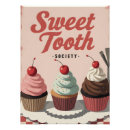 Search for cupcake art Retro