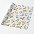 Search for toys wrapping paper Blue
