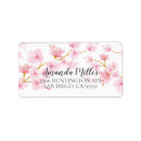 Search for cherry blossom return address labels Flowers