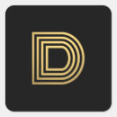 Search for d name stickers Initial