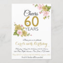Search for mom 60th birthday invitations Flower