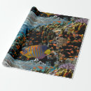 Search for coral reef wrapping paper Blue