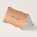 Search for copper business cards Elegant