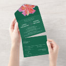 Search for bright colored invitations Tropical