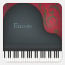 Search for black piano stickers Pianist