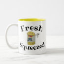 Search for fruit cartoon mugs Lemon