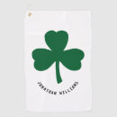 Search for shamrock golf towels Clover