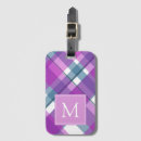 Search for plaid luggage tags Check