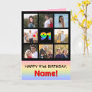 Search for 91st cards 91 years old