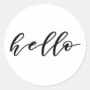 Search for hello typography stickers Simple