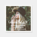 Search for celebration of life napkins Modern