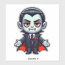 Search for vampire cartoon stickers Dracula