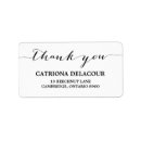 Search for black graduation return address labels Stylish