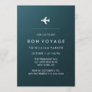 Search for bon voyage invitations Plane