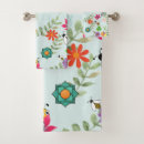 Search for spring green bath towels Boho