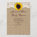 Search for sun flower invitations Vintage