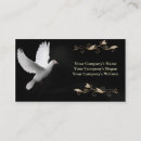 Search for dove business cards Black