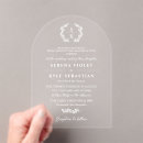 Search for white typography wedding invitations Traditional