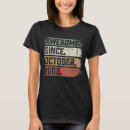 Search for october birthday tshirts Since