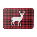 Search for country christmas bath mats Red