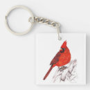 Search for cardinal key rings Birds
