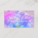 Search for cloud business cards Watercolor