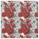 Search for red roses fabric Floral