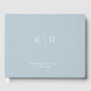 Search for monogram wedding guest books Chic