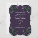 Search for blackberry wedding invitations Purple