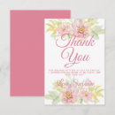 Search for pink rose thank you cards Thanks